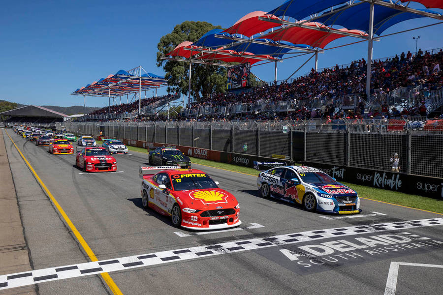 Repco Supercars Motorsport Championship In Adelaide South Australia Wallpaper