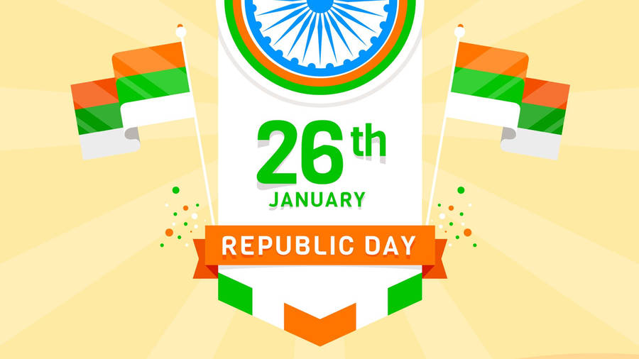 Republic Day Cute Art Wallpaper