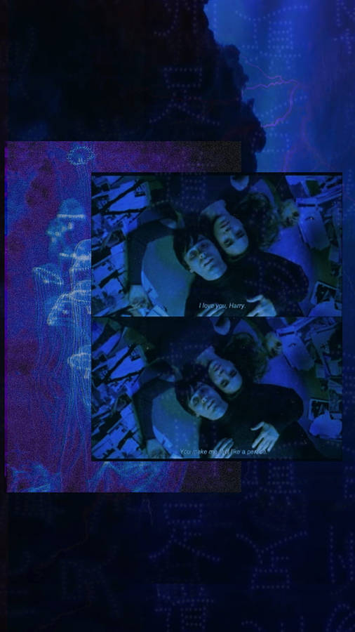 Requiem For A Dream Film Purple Aesthetic Wallpaper