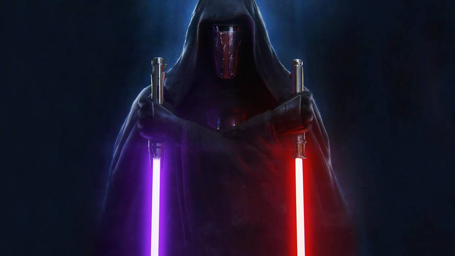 Revan Holds The Destiny Of The Galaxy In His Hands Wallpaper