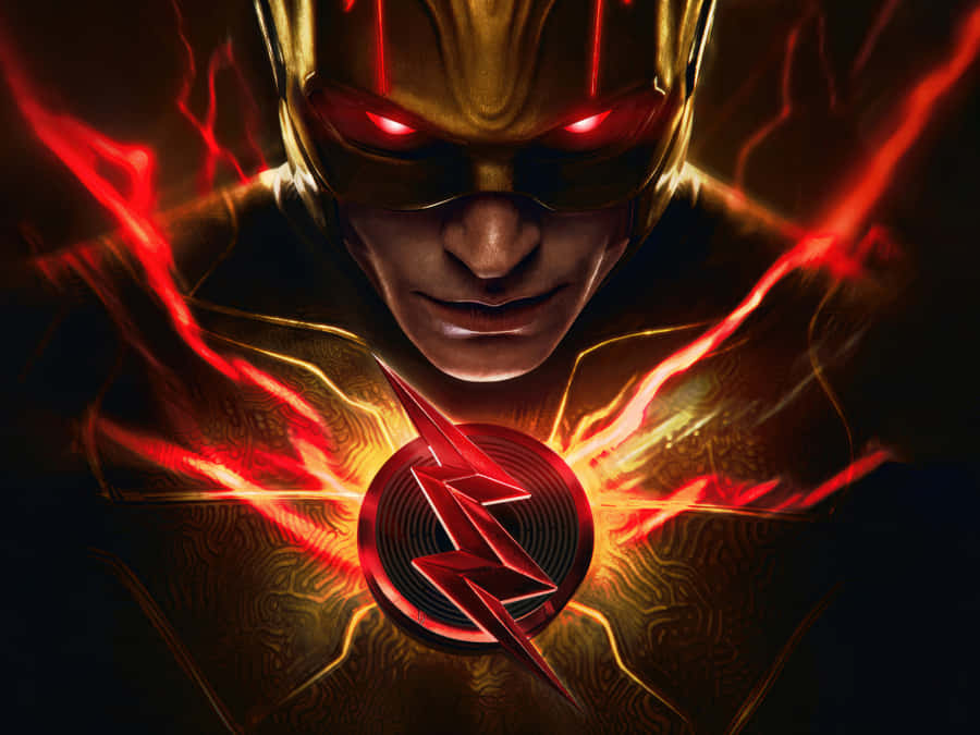 Reverse Flash Electrifying Glare Wallpaper