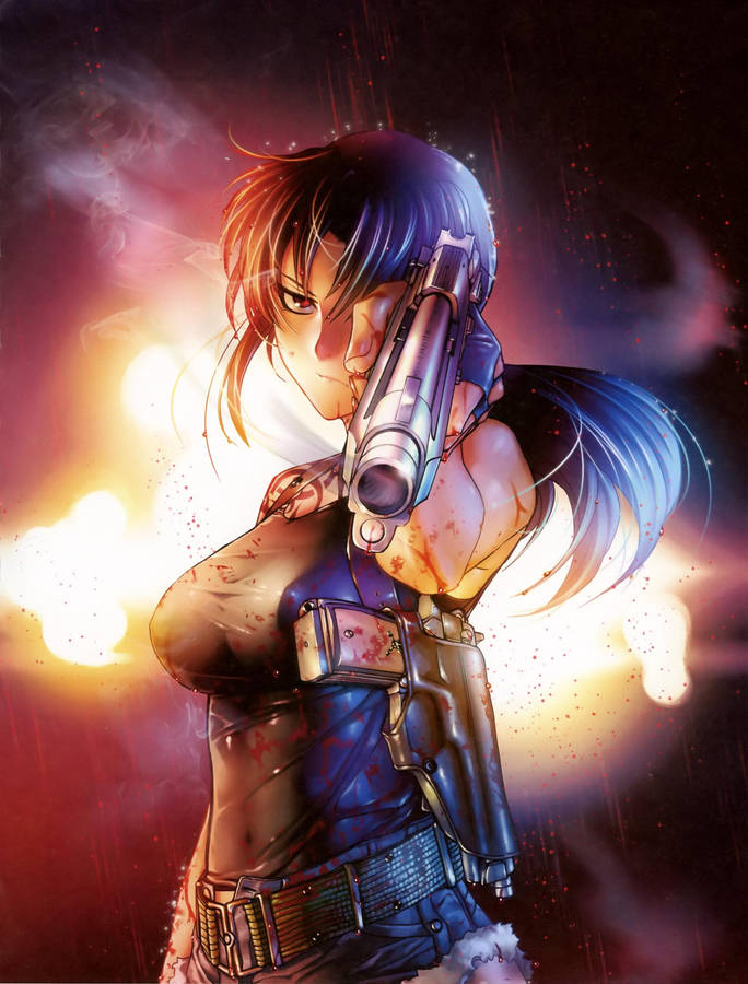 Revy Fanart Black Lagoon Wallpaper