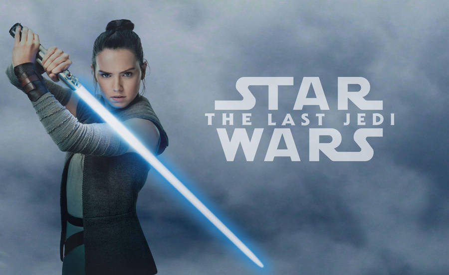 Rey In The Last Jedi Star Wars Wallpaper