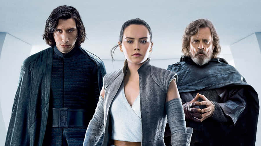 Rey Is A Fiery And Determined Force User In The Star Wars Franchise Wallpaper