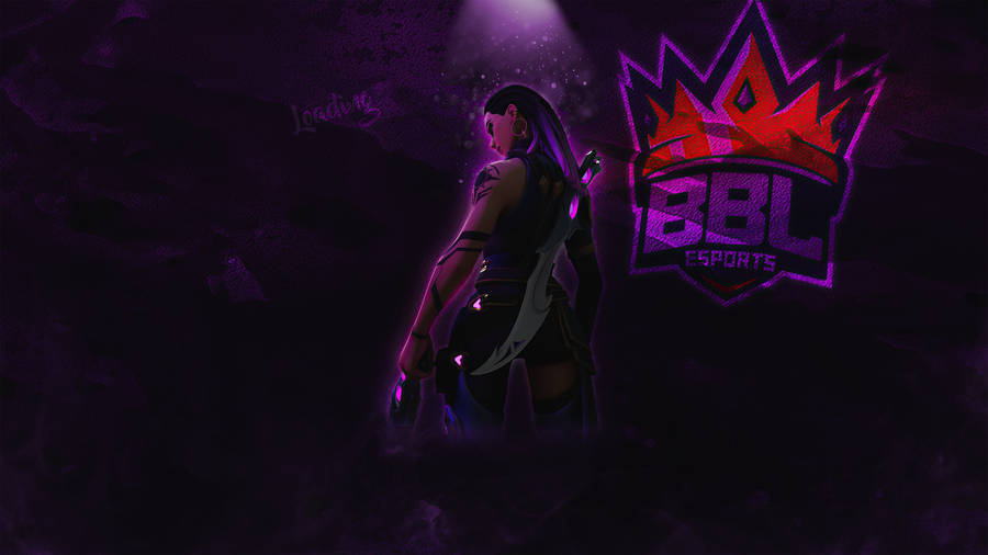 Reyna For Bbl Esports Valorant 2k Background Wallpaper