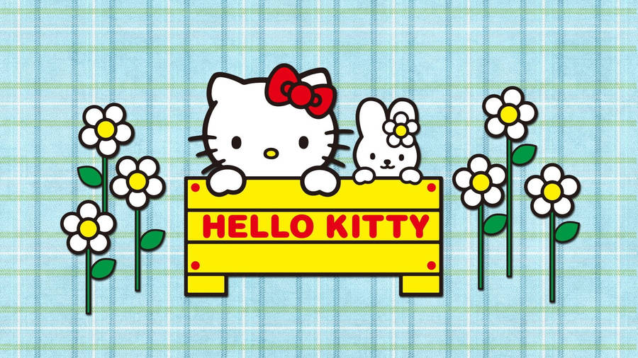 Rhythm And Hello Kitty Desktop Wallpaper