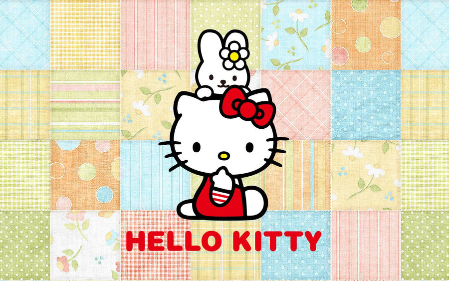 Rhythm And Hello Kitty Desktop Wallpaper