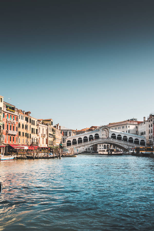 Rialto Bridge Portrait Old Iphone Wallpaper