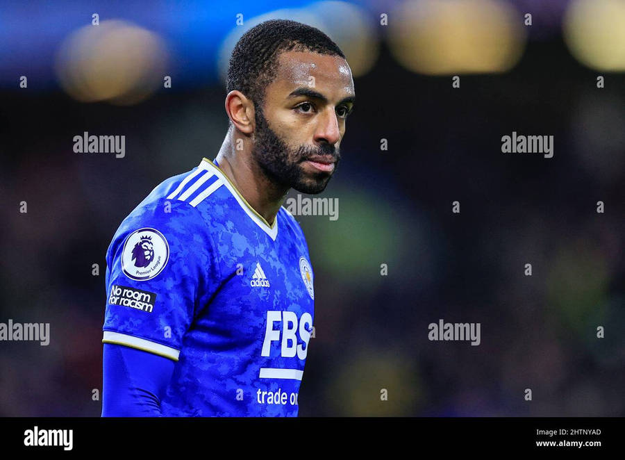 Ricardo Pereira In Action On The Football Field Wallpaper