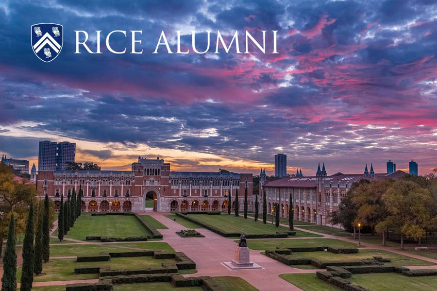 Rice University Jones Graduate School Building Wallpaper