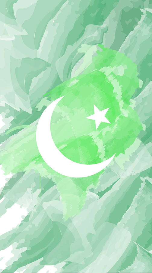 Rich Vibrancy Of The Pakistani Flag Wallpaper