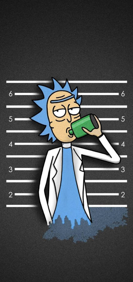 Rick Sanchez Mugshot Wallpaper