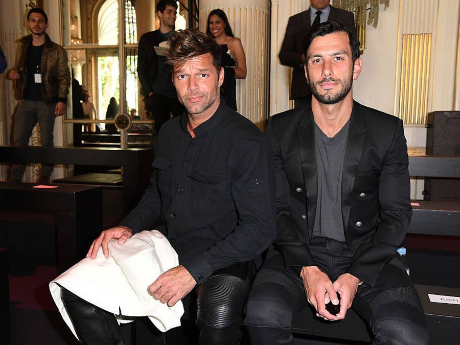 Ricky Martin And Jwan Yosef Wallpaper