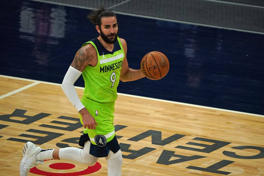 Ricky Rubio Minnesota Timberwolves Point Guard Wallpaper