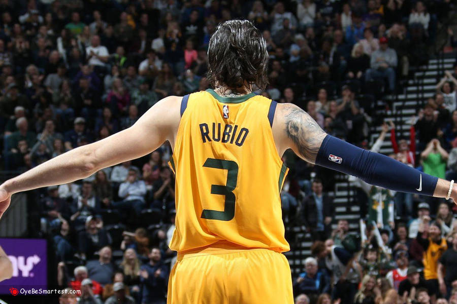 Ricky Rubio Spread Arms Wallpaper