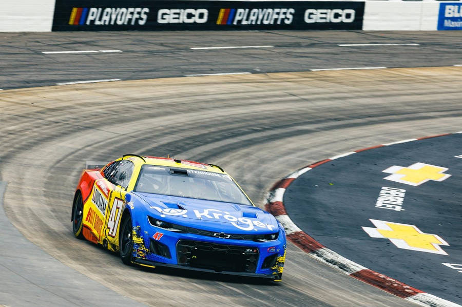 Ricky Stenhouse Jr. Turning On Track Wallpaper