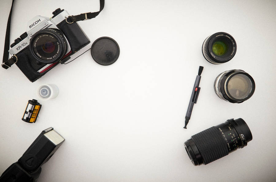 Ricoh Camera And Lenses Wallpaper