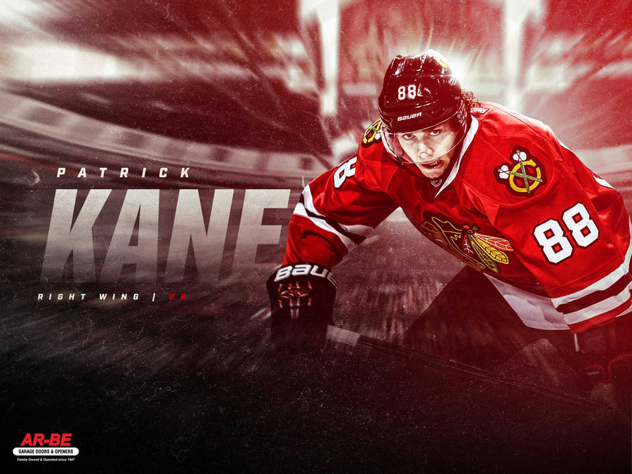 Right Winger Kane For Chicago Blackhawks Wallpaper