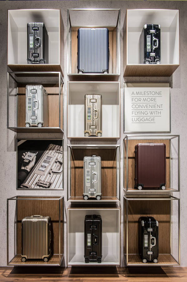 Rimowa Suitcase Store Wallpaper