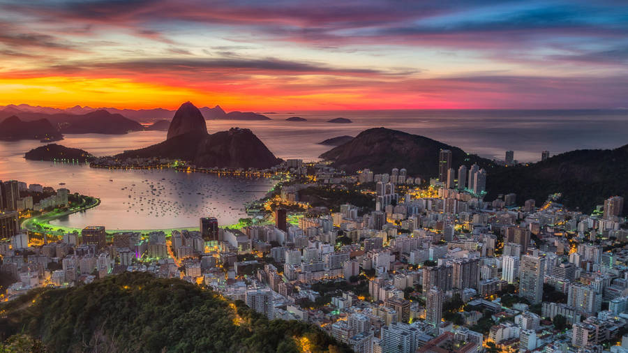 Rio De Janeiro Botafogo Beach Wallpaper