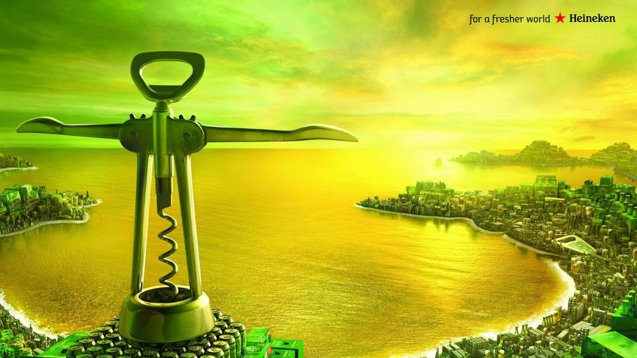 Rio De Janeiro Heineken Art Wallpaper