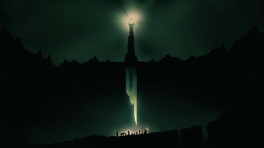 “rise Up With Your Sword And Make Your Mark.” Wallpaper
