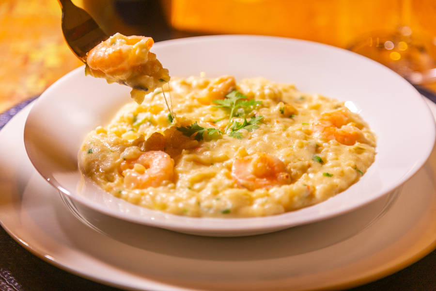 Risotto 2560x1440 Food Wallpaper