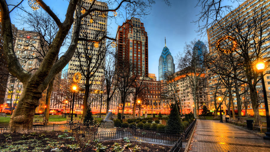 Rittenhouse Square Philadelphia Wallpaper