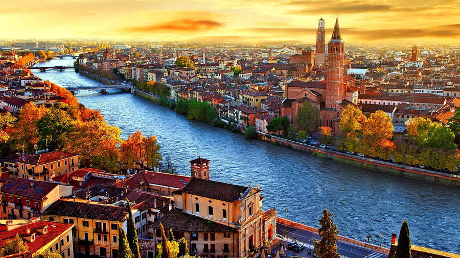 River View Veneto Italy Wallpaper