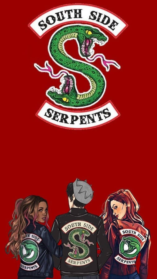 Riverdale South Side Serpents Art Wallpaper