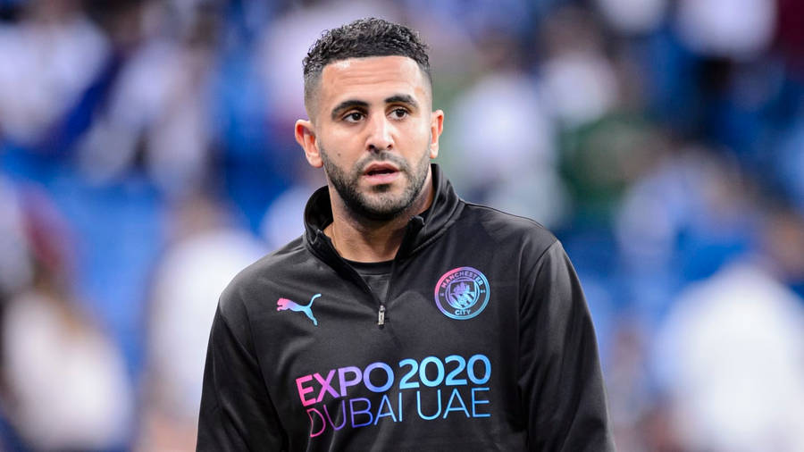 Riyad Mahrez Expo 2020 Wallpaper