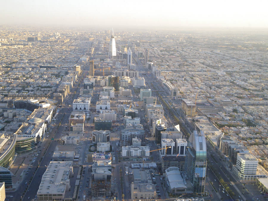 Riyadh Aerial View Wallpaper