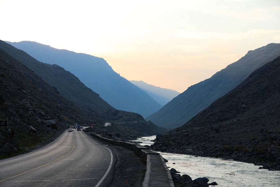 Roadway To Kabul City Wallpaper