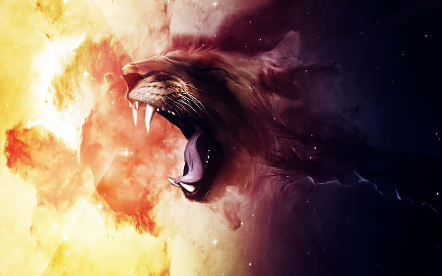 Roaring With Pride Wallpaper
