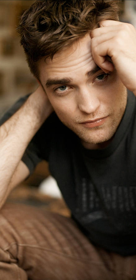 Robert Pattinson Portrait Wallpaper