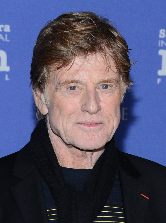 Robert Redford Blue Background Wallpaper