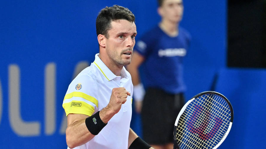 Roberto Bautista Agut Fist Pump Wallpaper