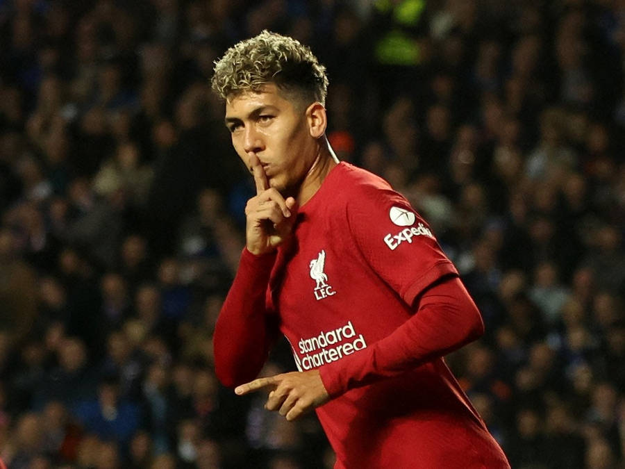 Roberto Firmino Keep Quiet Wallpaper