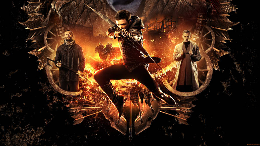 Robin Hood 2018 Promotional Poster Wallpaper
