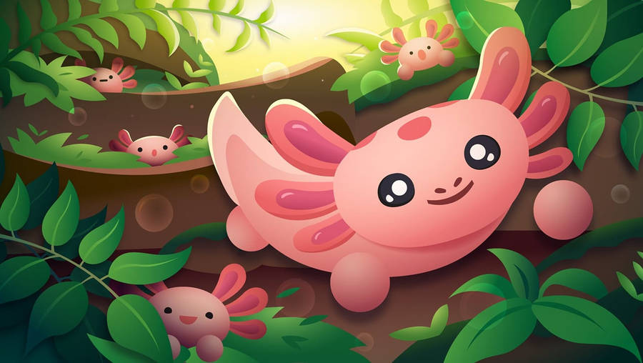 Roblox Adopt Me Axolotl Pets Wallpaper