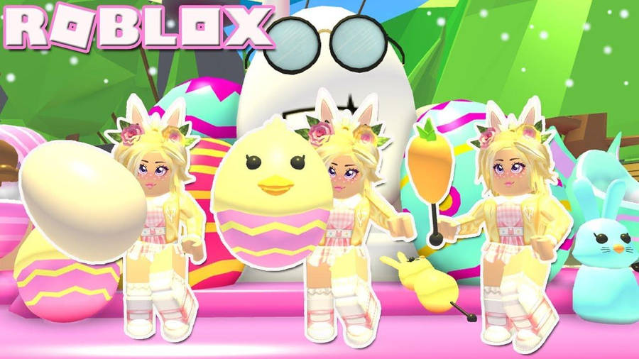 Roblox Adopt Me Easter Egg Hunt Wallpaper