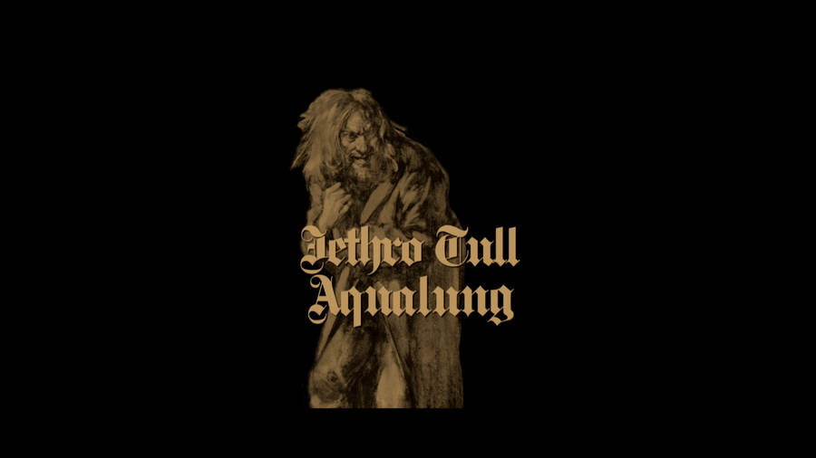 Rock And Roll Band Jethro Tull Aqualung Minimalist Illustration Wallpaper