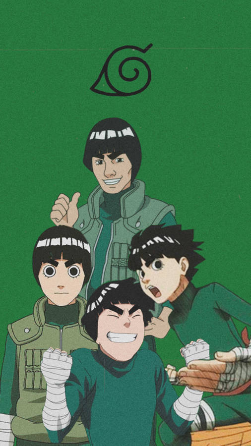 Rock Lee's Sensei Might Guy Wallpaper