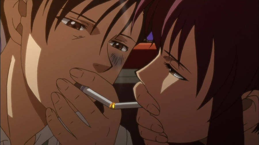 Rock Revy Lighting Cigarette Black Lagoon Wallpaper