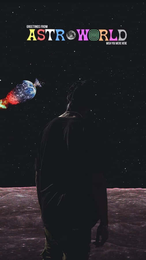 Rock The Travis Scott Look With The Apple Iphone Wallpaper