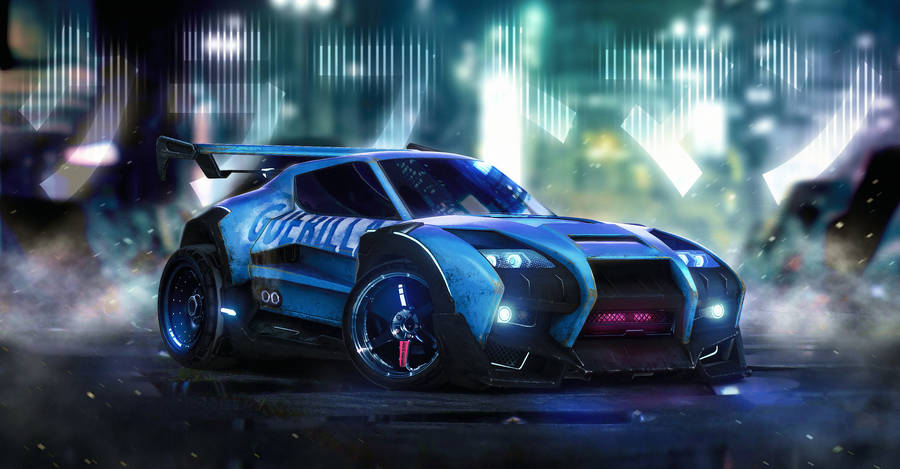 Rocket League Blue Takumi 1920x1080 Wallpaper