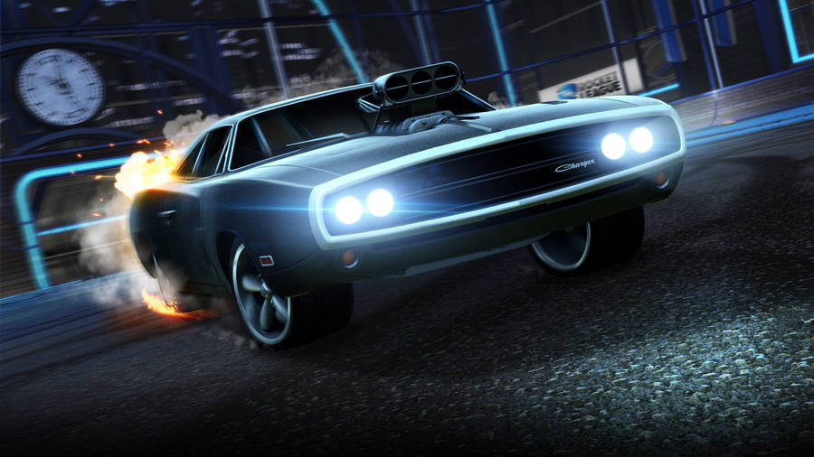 Rocket League Hd Charger Wallpaper