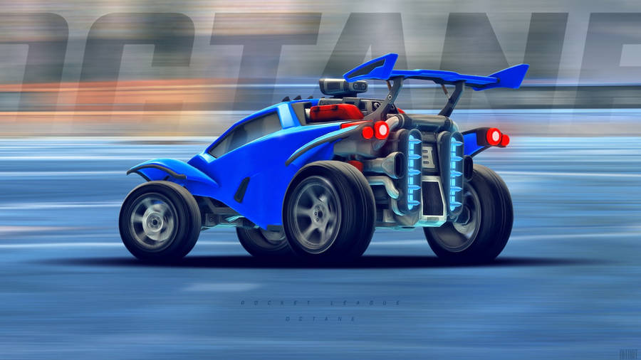 Rocket League Hd Octane Wallpaper