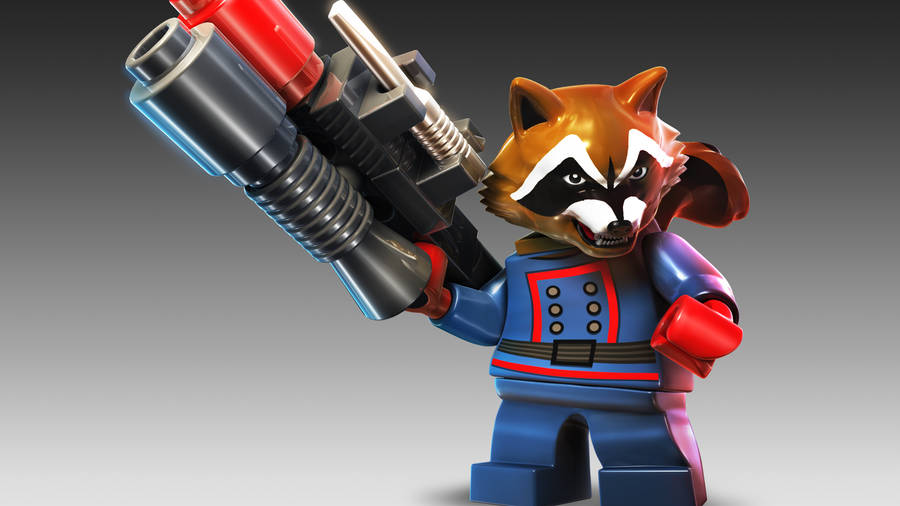 Rocket Of Lego Marvel Heroes Video Game Wallpaper
