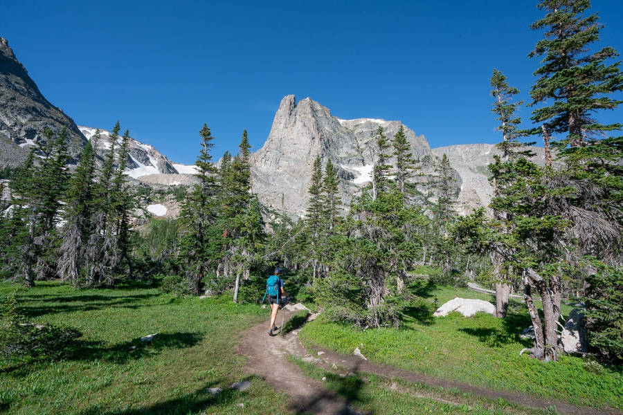 Rocky Mountain Colorado Hike Wallpaper